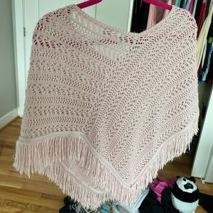Pink Poncho
